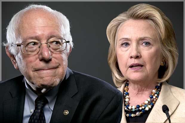 bernie hillary sanders clinton
